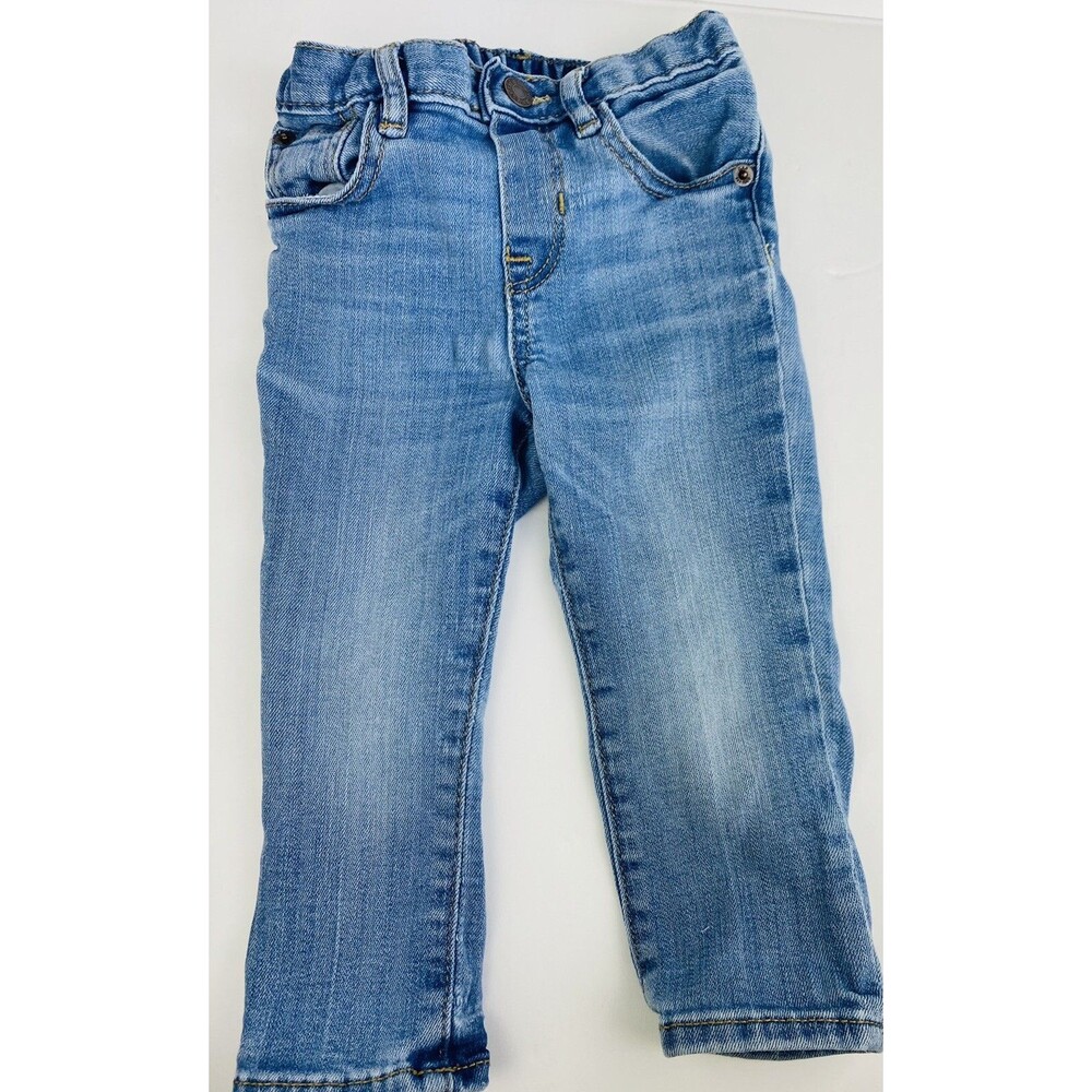 Baby Gap Girl 18-24 month Light Blue Denim Skinny Jeans Pant Soft Stretchy